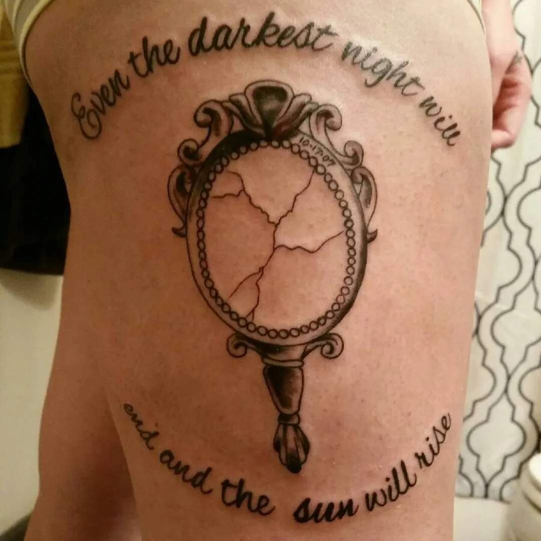 custom tattoos tattoo by TJ Cornelius at Fallen Raven Tattoo Studio in Simpsonville, SC