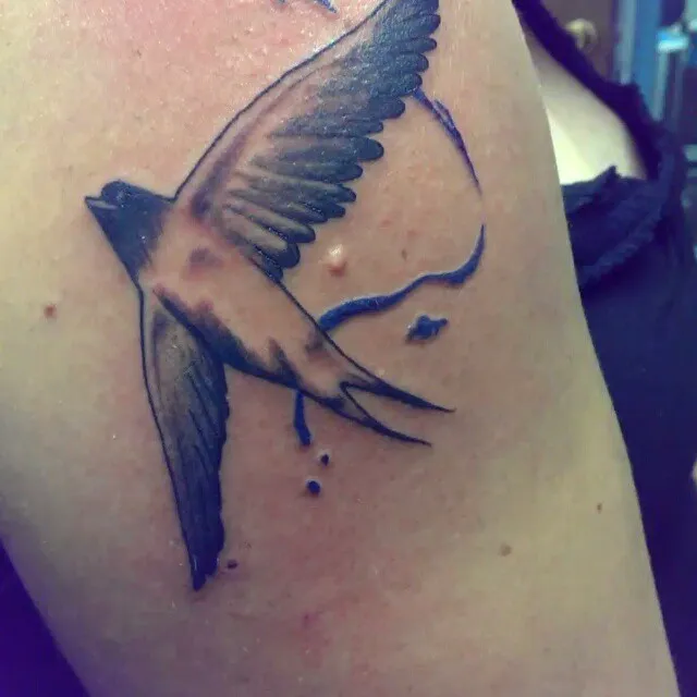 custom tattoos tattoo by TJ Cornelius at Fallen Raven Tattoo Studio in Simpsonville, SC