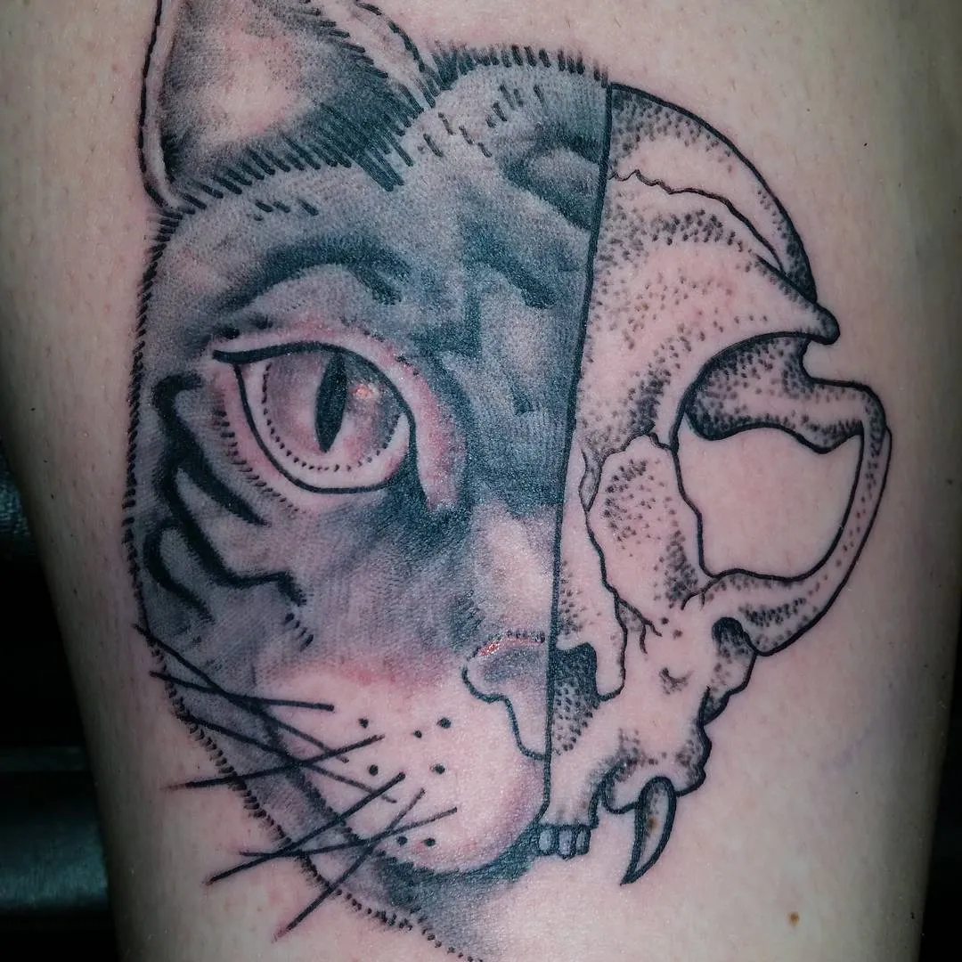 custom tattoos tattoo by TJ Cornelius at Fallen Raven Tattoo Studio in Simpsonville, SC