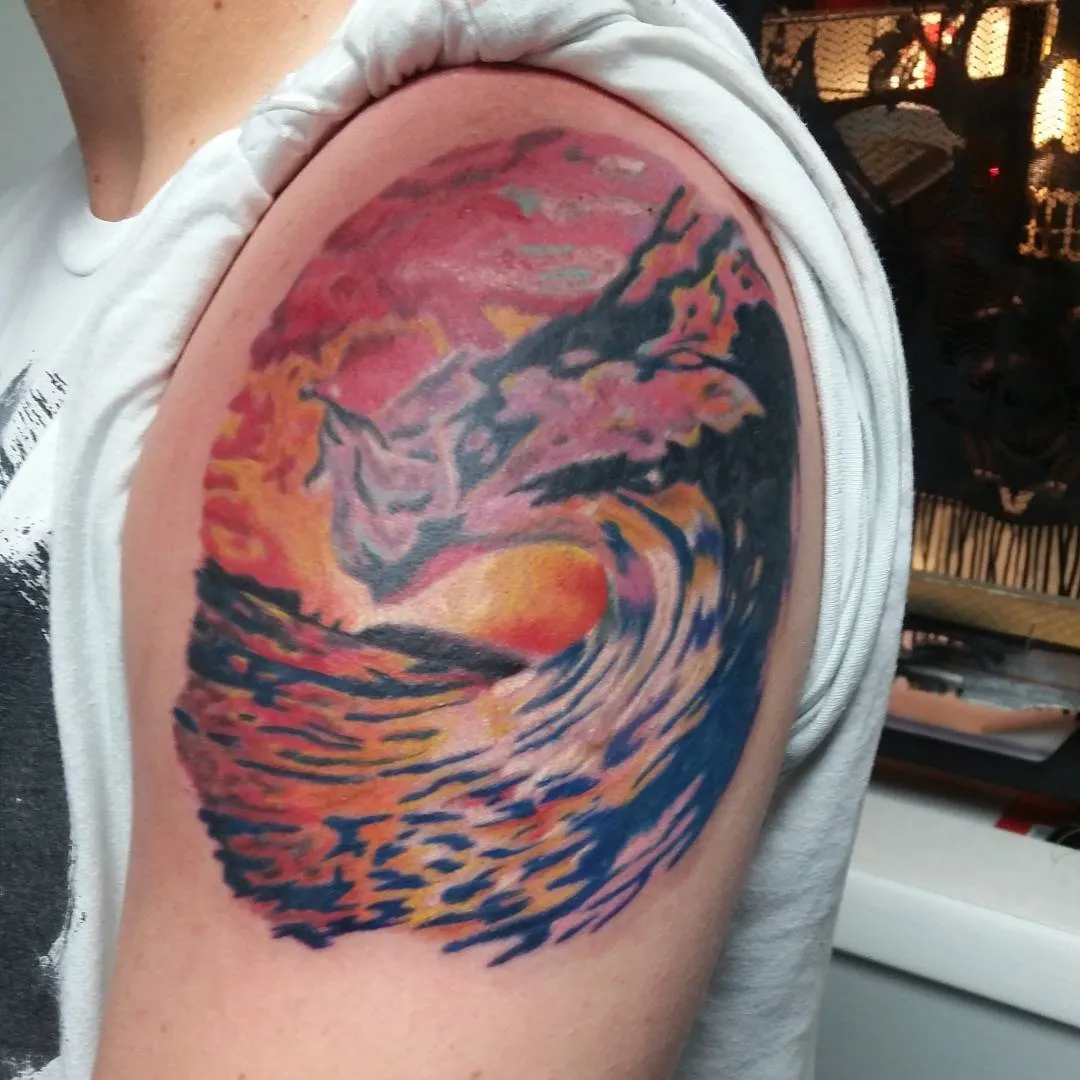 cover-ups tattoo by TJ Cornelius at Fallen Raven Tattoo Studio in Simpsonville, SC