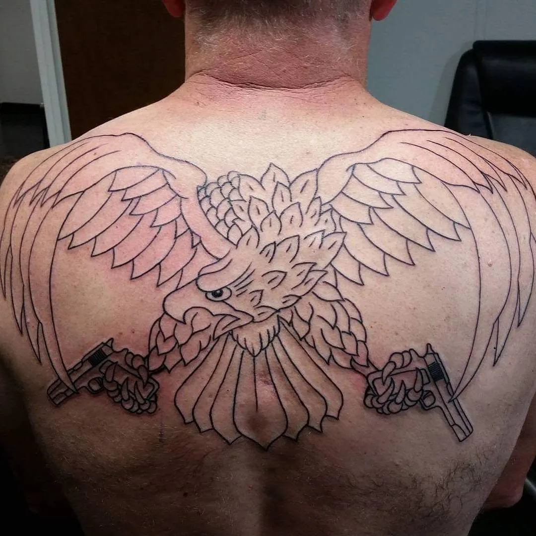 custom tattoos tattoo by TJ Cornelius at Fallen Raven Tattoo Studio in Simpsonville, SC