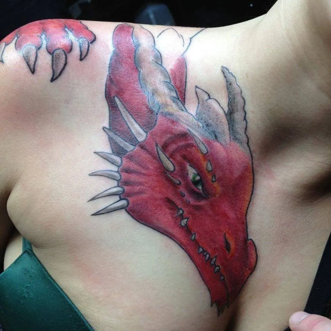 custom tattoos tattoo by TJ Cornelius at Fallen Raven Tattoo Studio in Simpsonville, SC