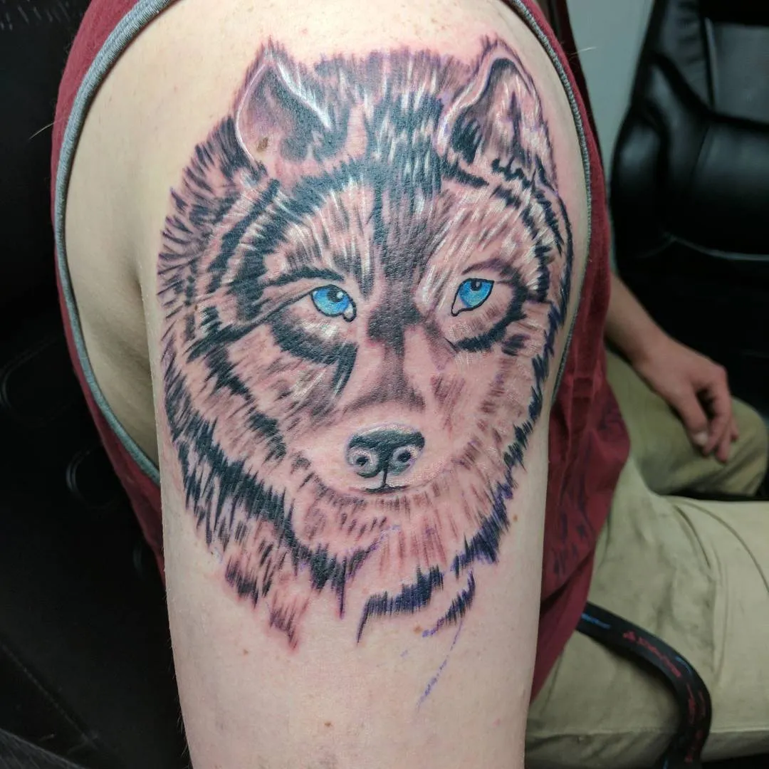 custom tattoos tattoo by TJ Cornelius at Fallen Raven Tattoo Studio in Simpsonville, SC