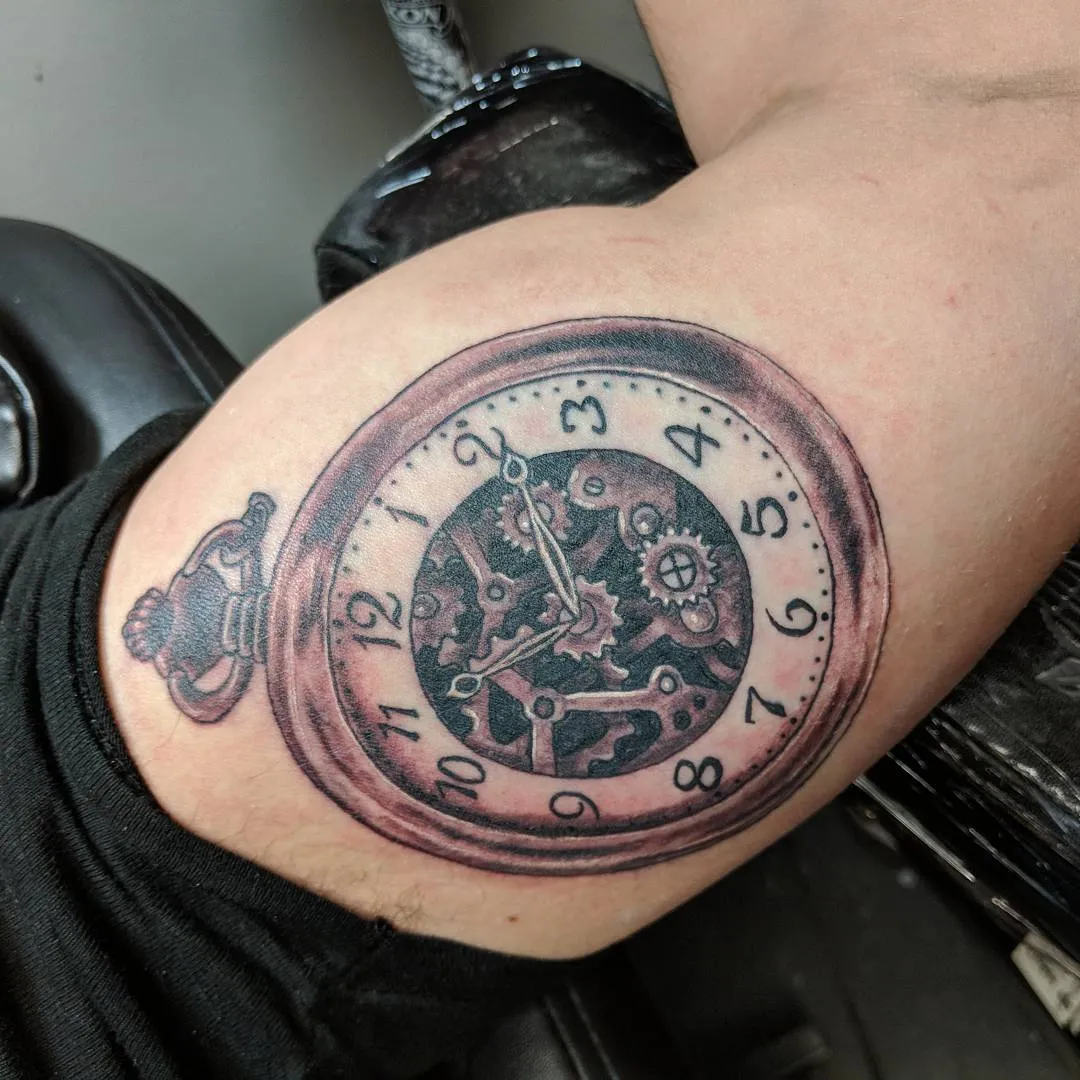 black & grey realism tattoo by TJ Cornelius at Fallen Raven Tattoo Studio in Simpsonville, SC