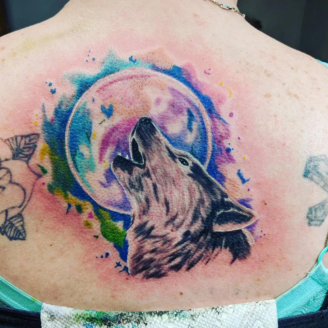 custom tattoos tattoo by TJ Cornelius at Fallen Raven Tattoo Studio in Simpsonville, SC