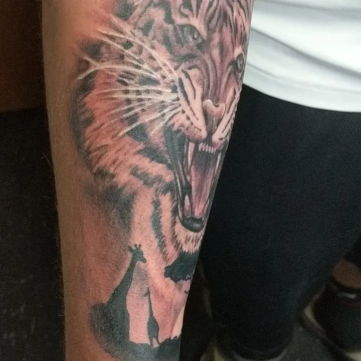 cover-ups tattoo by TJ Cornelius at Fallen Raven Tattoo Studio in Simpsonville, SC