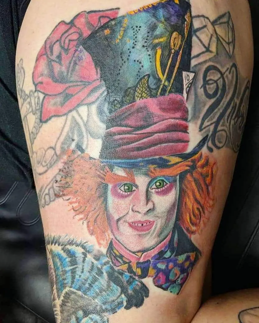 custom tattoos tattoo by TJ Cornelius at Fallen Raven Tattoo Studio in Simpsonville, SC