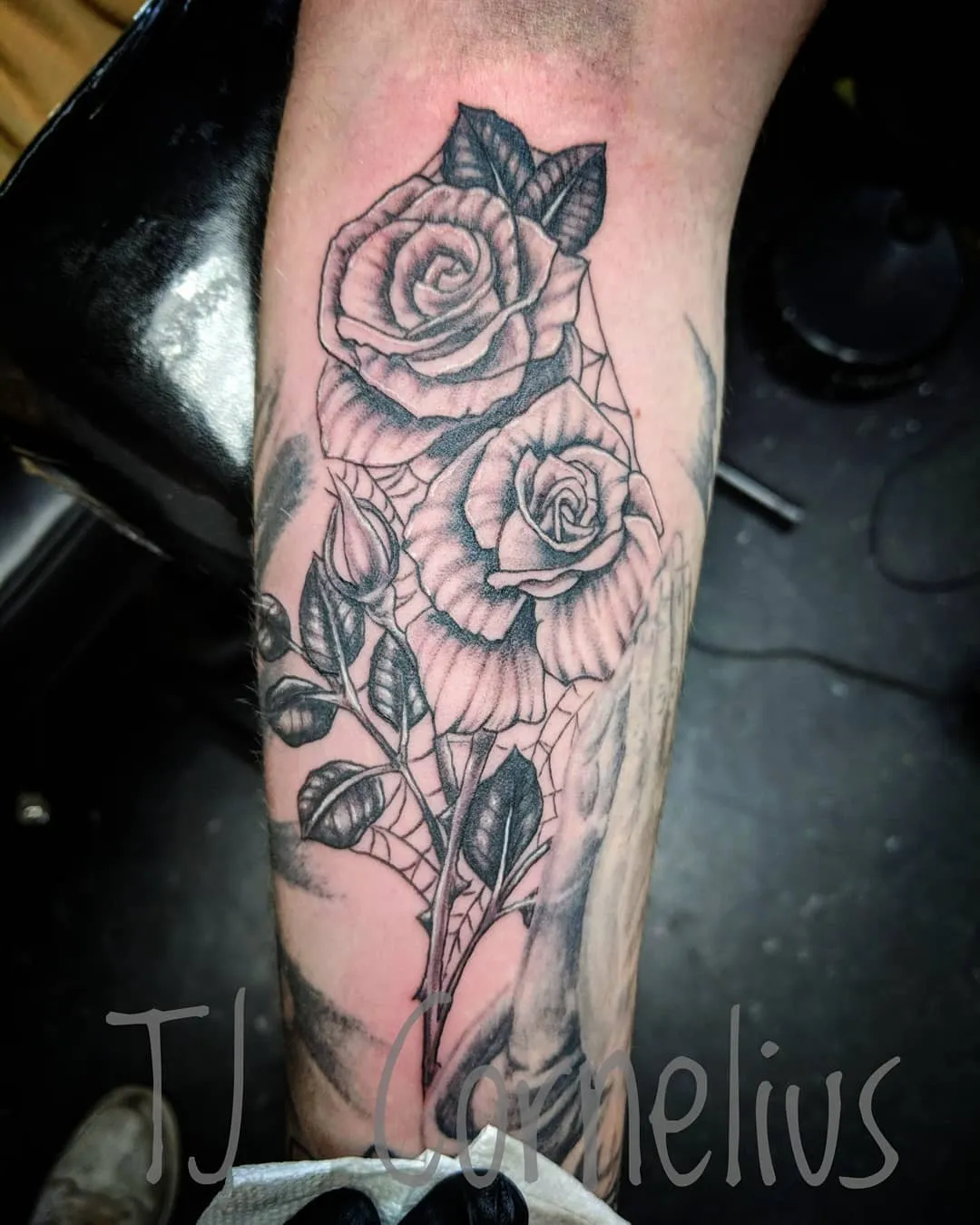 cover-ups tattoo by TJ Cornelius at Fallen Raven Tattoo Studio in Simpsonville, SC