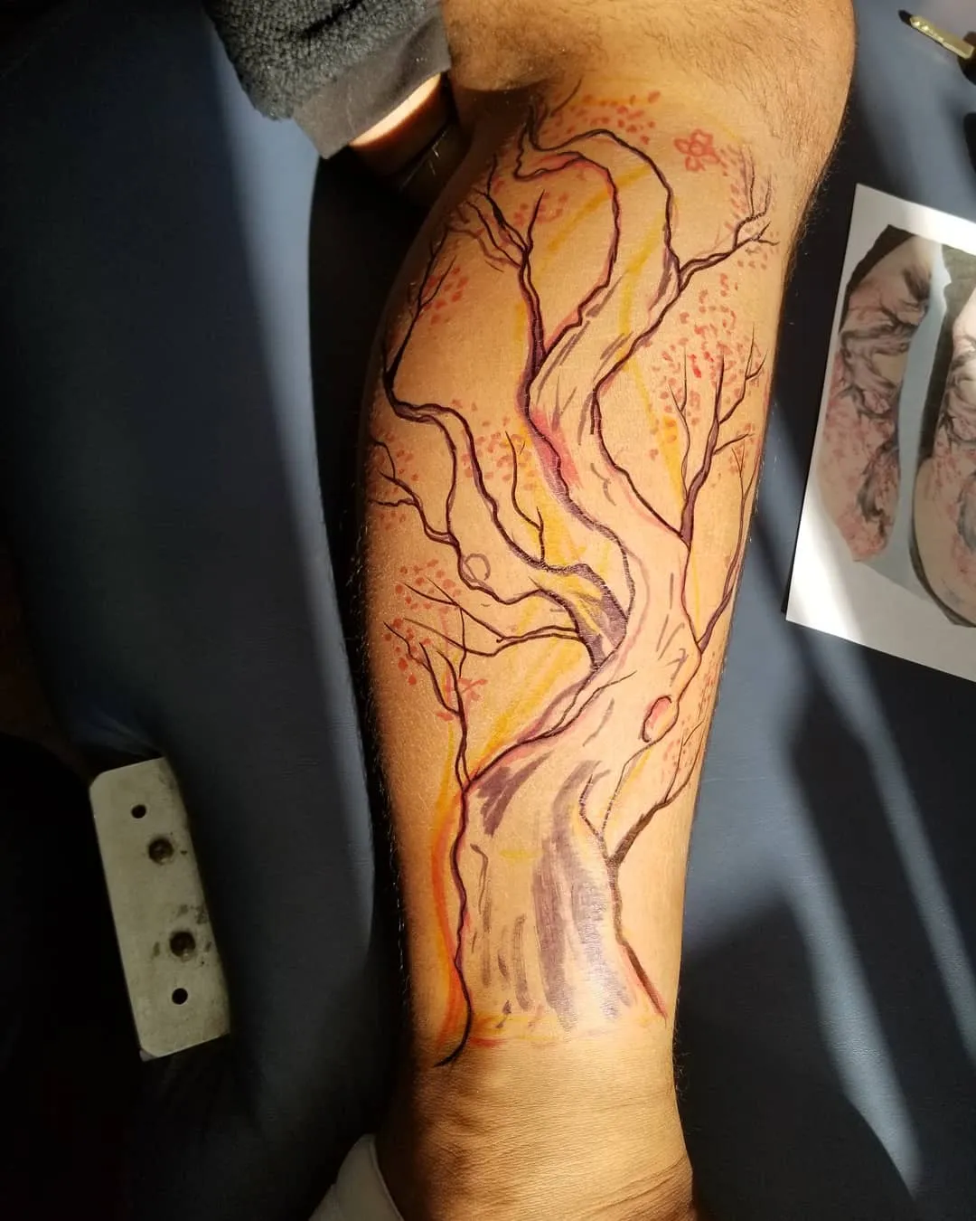 black & grey realism tattoo by Pete Delia at Fallen Raven Tattoo Studio in Simpsonville, SC