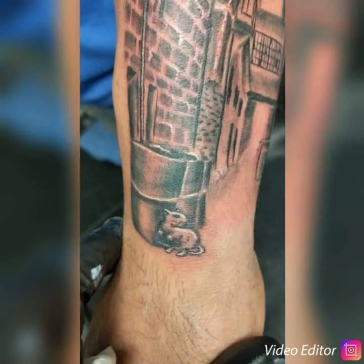 cover-ups tattoo by TJ Cornelius at Fallen Raven Tattoo Studio in Simpsonville, SC