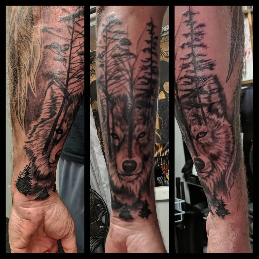 cover-ups tattoo by TJ Cornelius at Fallen Raven Tattoo Studio in Simpsonville, SC