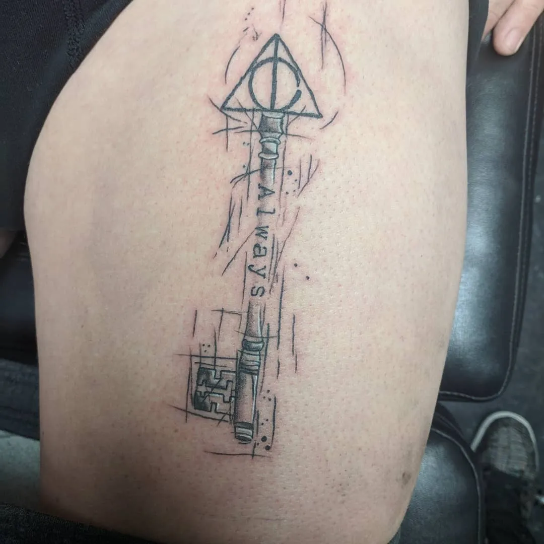 custom tattoos tattoo by TJ Cornelius at Fallen Raven Tattoo Studio in Simpsonville, SC