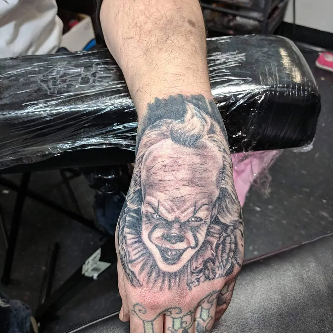 black & grey realism tattoo by TJ Cornelius at Fallen Raven Tattoo Studio in Simpsonville, SC