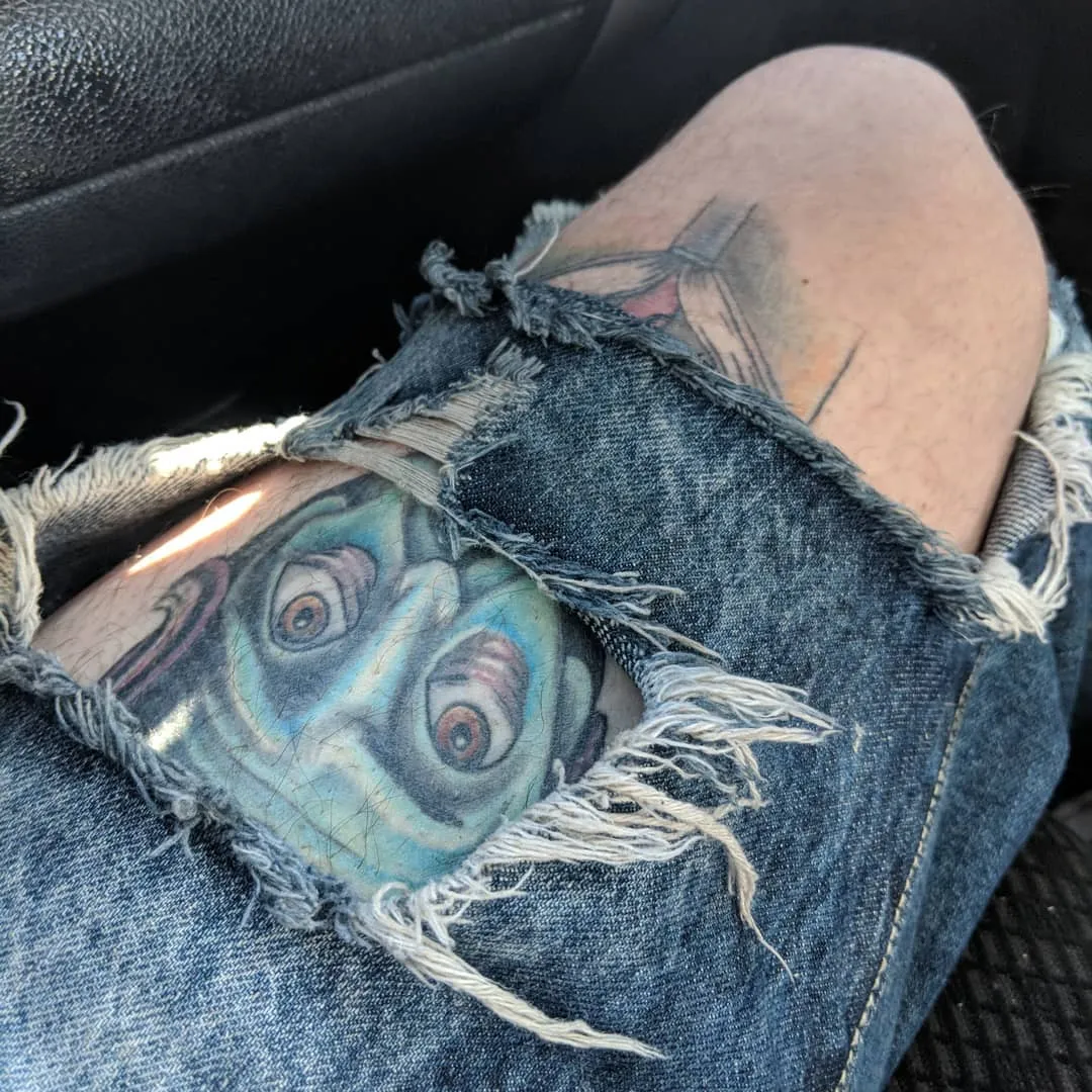 custom tattoos tattoo by TJ Cornelius at Fallen Raven Tattoo Studio in Simpsonville, SC