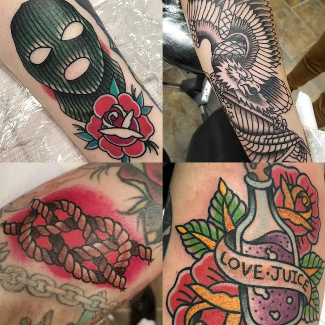 black & grey realism tattoo by Pete Delia at Fallen Raven Tattoo Studio in Simpsonville, SC