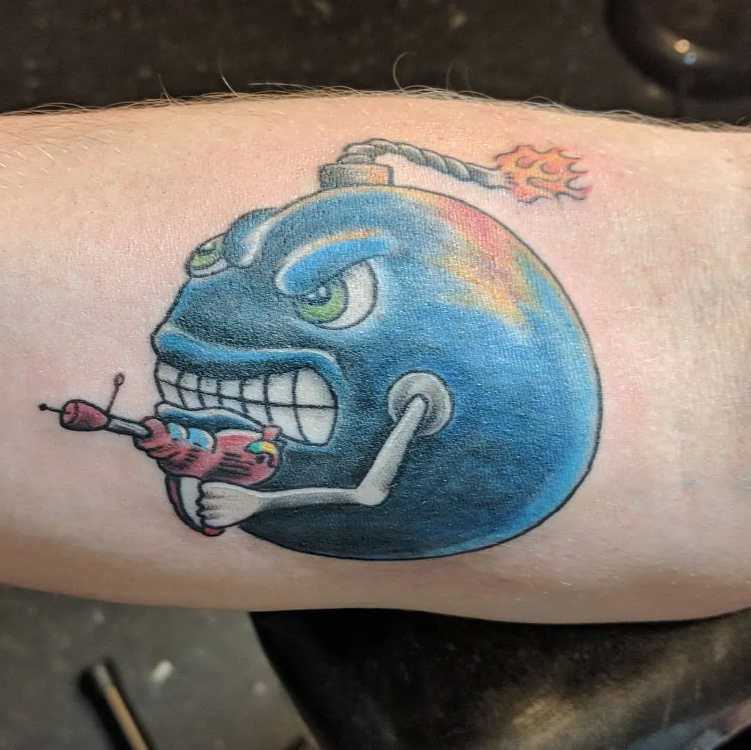 cover-ups tattoo by TJ Cornelius at Fallen Raven Tattoo Studio in Simpsonville, SC