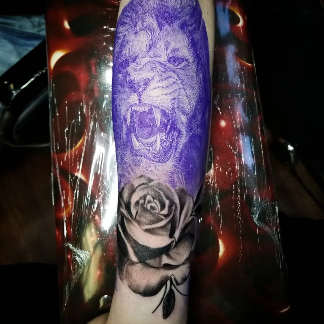 black & grey realism tattoo by Pete Delia at Fallen Raven Tattoo Studio in Simpsonville, SC
