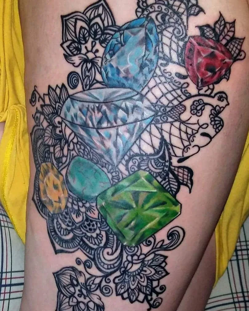 custom tattoos tattoo by TJ Cornelius at Fallen Raven Tattoo Studio in Simpsonville, SC