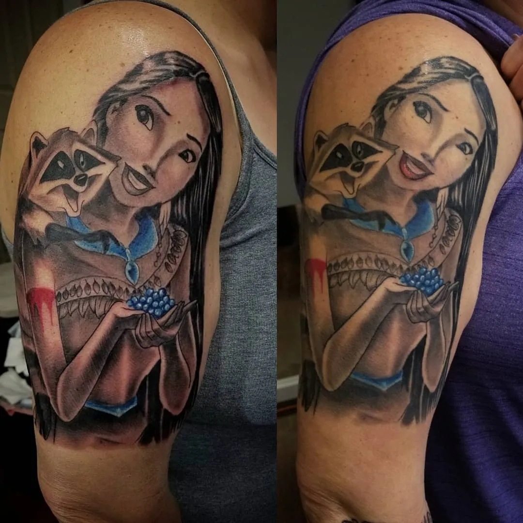 black & grey realism tattoo by Pete Delia at Fallen Raven Tattoo Studio in Simpsonville, SC