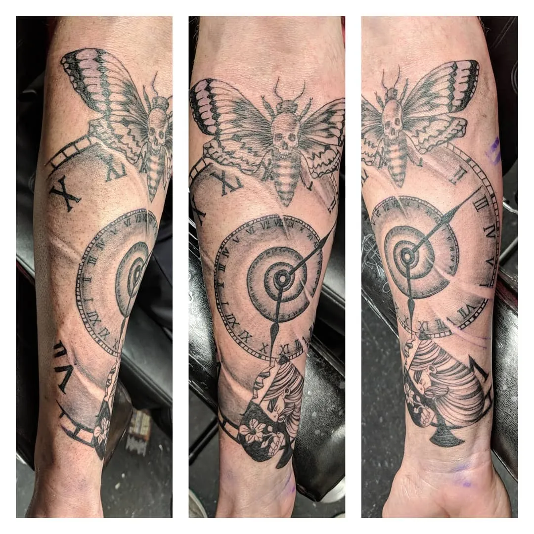 cover-ups tattoo by TJ Cornelius at Fallen Raven Tattoo Studio in Simpsonville, SC