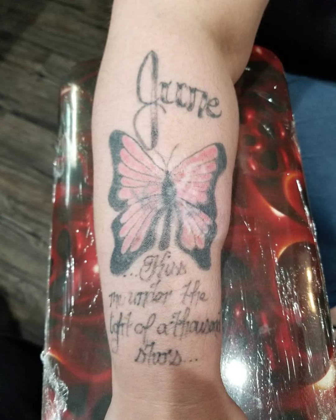 black & grey realism tattoo by Pete Delia at Fallen Raven Tattoo Studio in Simpsonville, SC