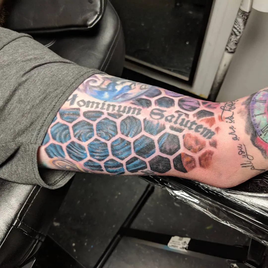black & grey realism tattoo by TJ Cornelius at Fallen Raven Tattoo Studio in Simpsonville, SC