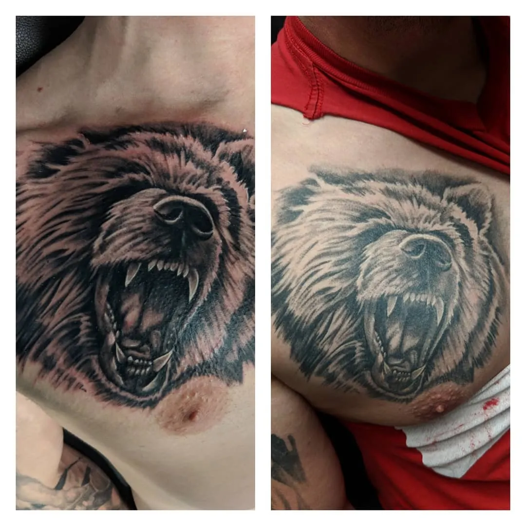 cover-ups tattoo by TJ Cornelius at Fallen Raven Tattoo Studio in Simpsonville, SC