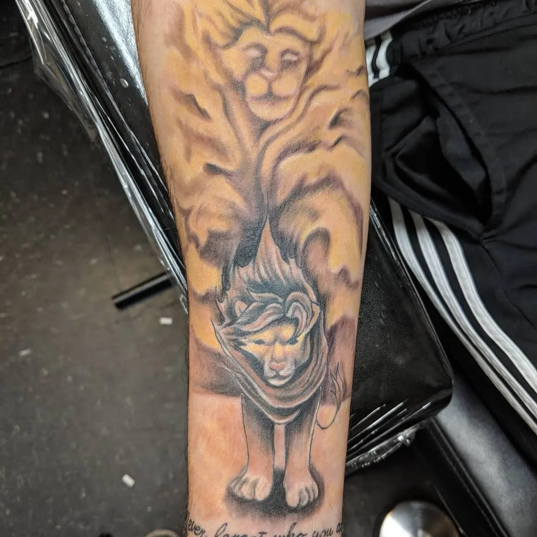 cover-ups tattoo by TJ Cornelius at Fallen Raven Tattoo Studio in Simpsonville, SC