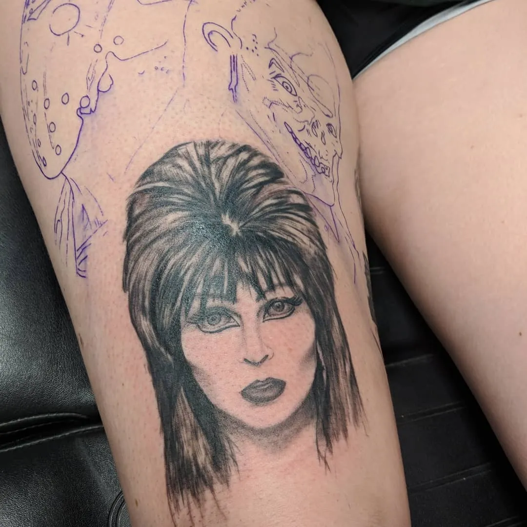 black & grey realism tattoo by TJ Cornelius at Fallen Raven Tattoo Studio in Simpsonville, SC