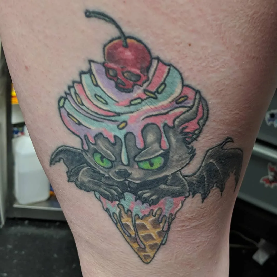 black & grey realism tattoo by TJ Cornelius at Fallen Raven Tattoo Studio in Simpsonville, SC
