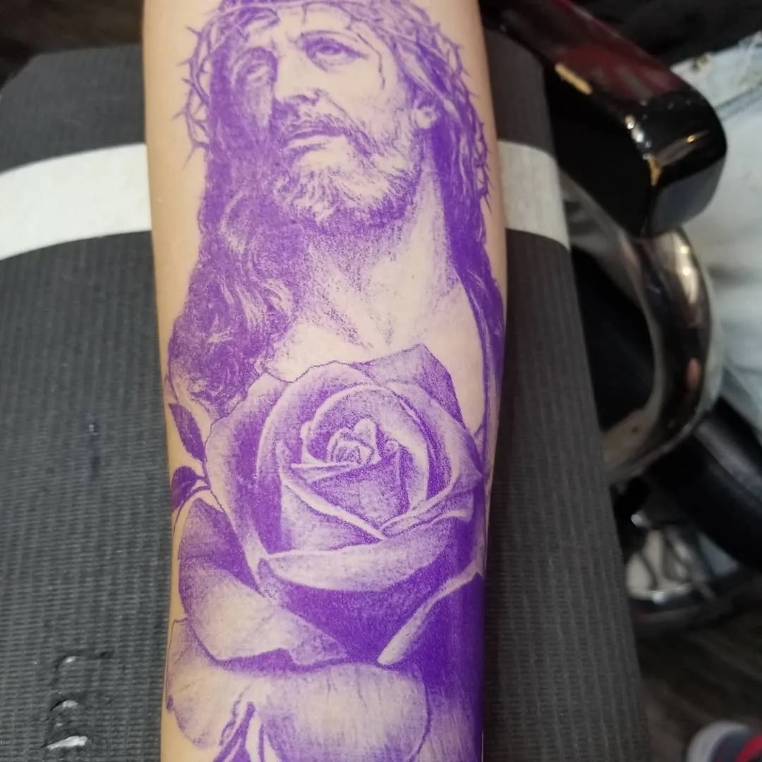 black & grey realism tattoo by Pete Delia at Fallen Raven Tattoo Studio in Simpsonville, SC