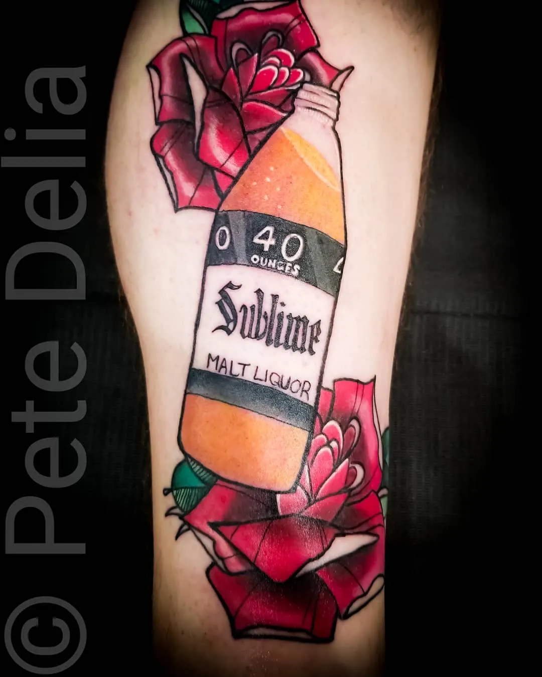 black & grey realism tattoo by Pete Delia at Fallen Raven Tattoo Studio in Simpsonville, SC