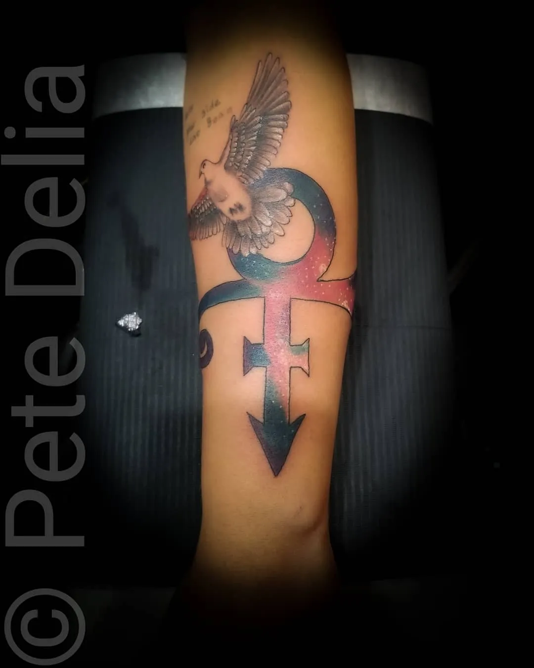 black & grey realism tattoo by Pete Delia at Fallen Raven Tattoo Studio in Simpsonville, SC