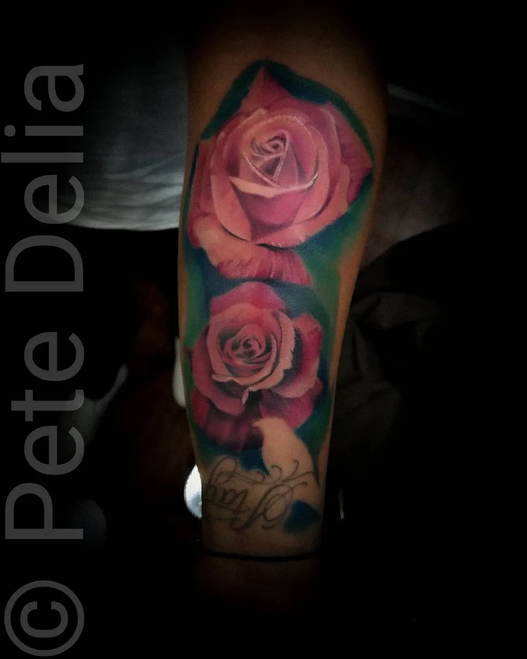 black & grey realism tattoo by Pete Delia at Fallen Raven Tattoo Studio in Simpsonville, SC