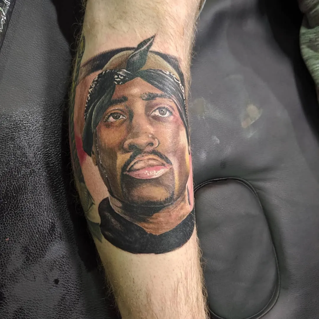 black & grey realism tattoo by TJ Cornelius at Fallen Raven Tattoo Studio in Simpsonville, SC