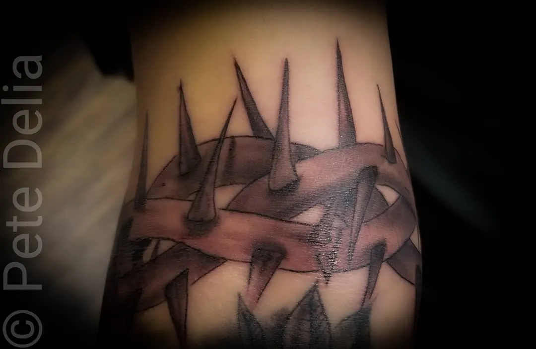 black & grey realism tattoo by Pete Delia at Fallen Raven Tattoo Studio in Simpsonville, SC