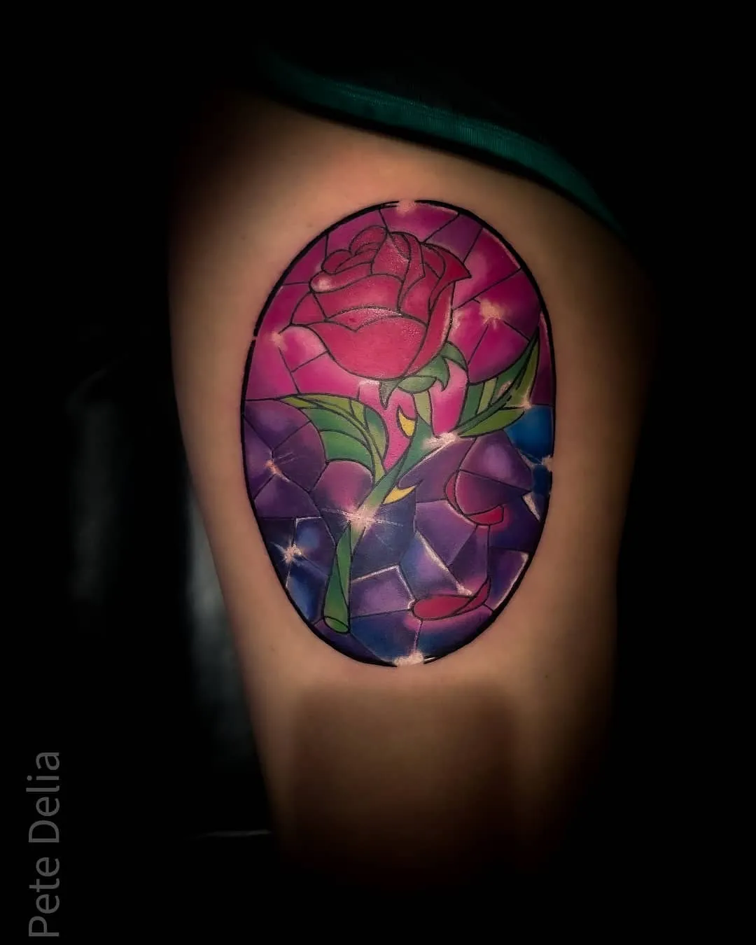 black & grey realism tattoo by Pete Delia at Fallen Raven Tattoo Studio in Simpsonville, SC
