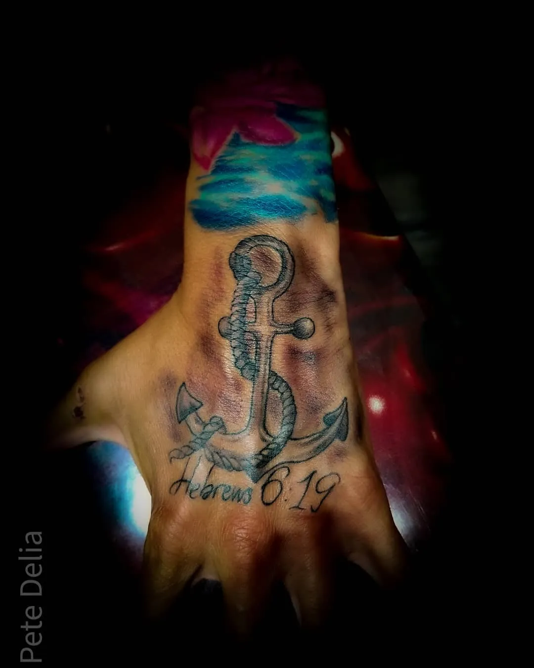 black & grey realism tattoo by Pete Delia at Fallen Raven Tattoo Studio in Simpsonville, SC