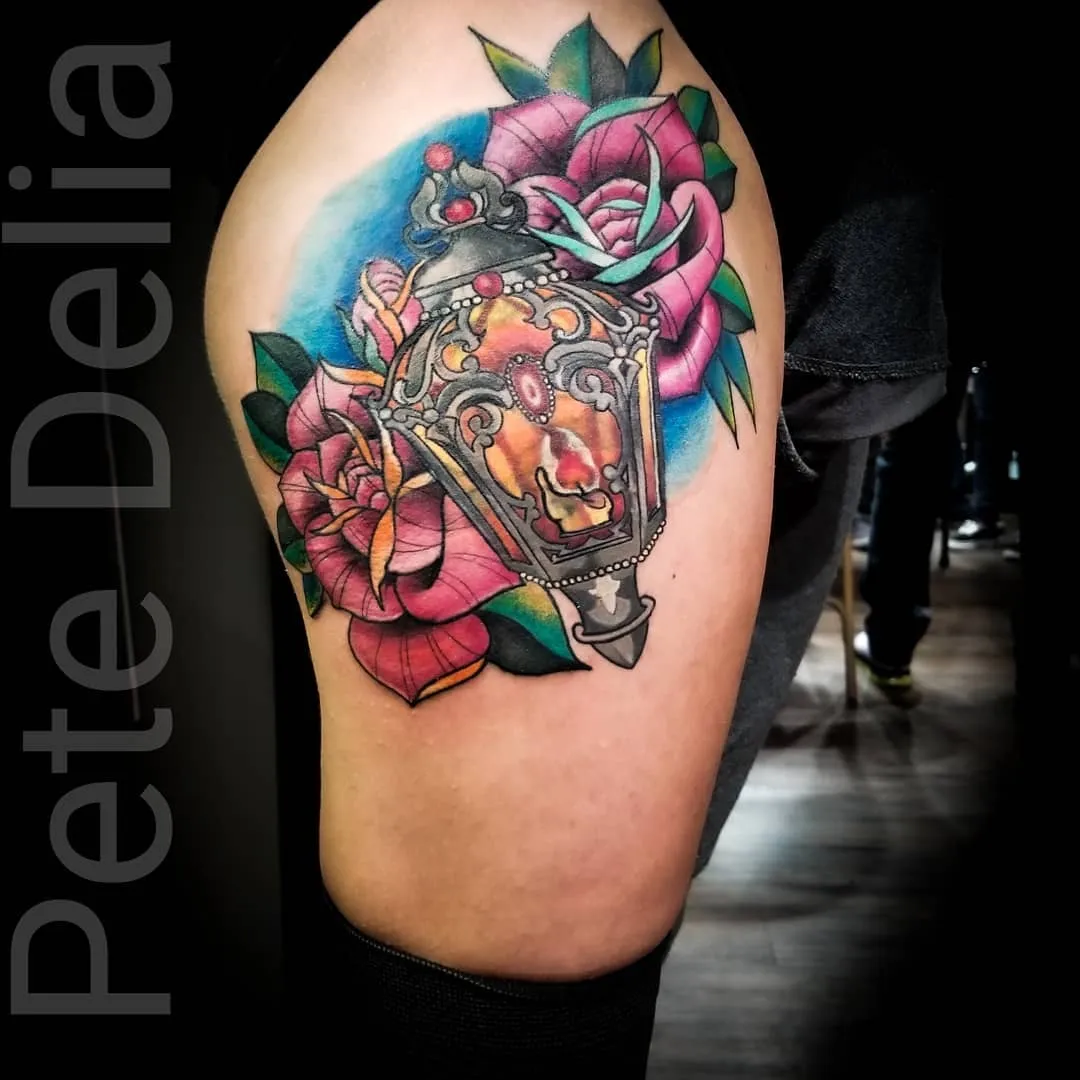 black & grey realism tattoo by Pete Delia at Fallen Raven Tattoo Studio in Simpsonville, SC