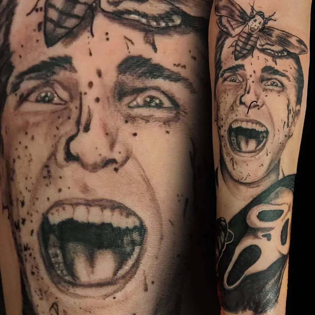 custom tattoos tattoo by TJ Cornelius at Fallen Raven Tattoo Studio in Simpsonville, SC