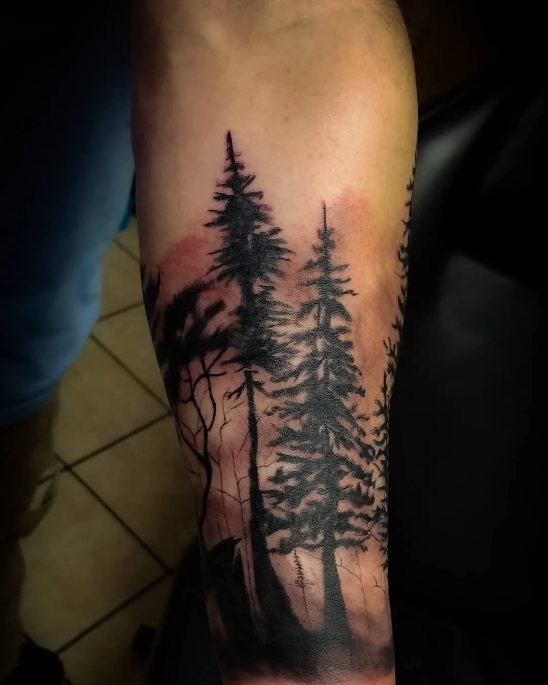 black & grey realism tattoo by Pete Delia at Fallen Raven Tattoo Studio in Simpsonville, SC