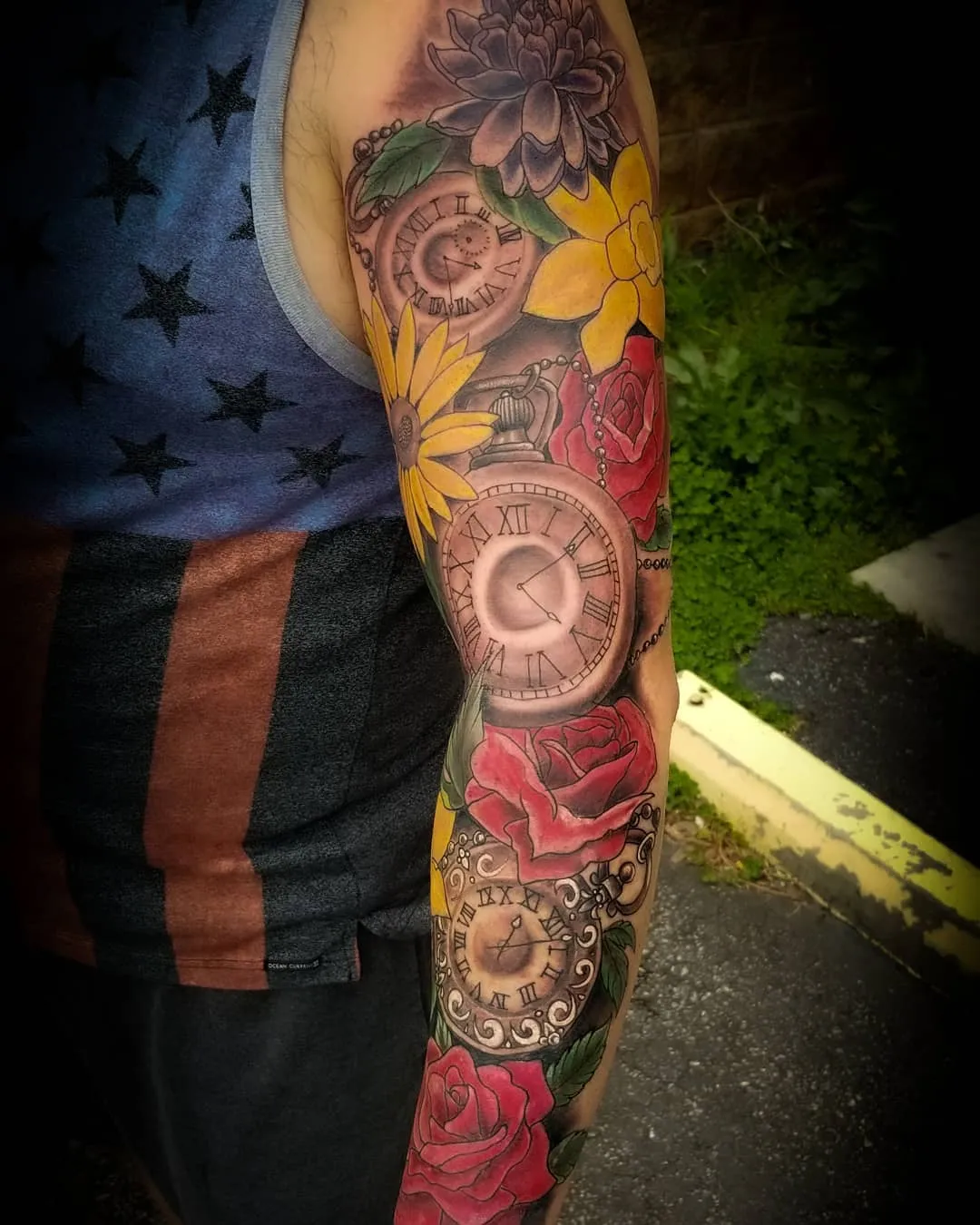 black & grey realism tattoo by Pete Delia at Fallen Raven Tattoo Studio in Simpsonville, SC