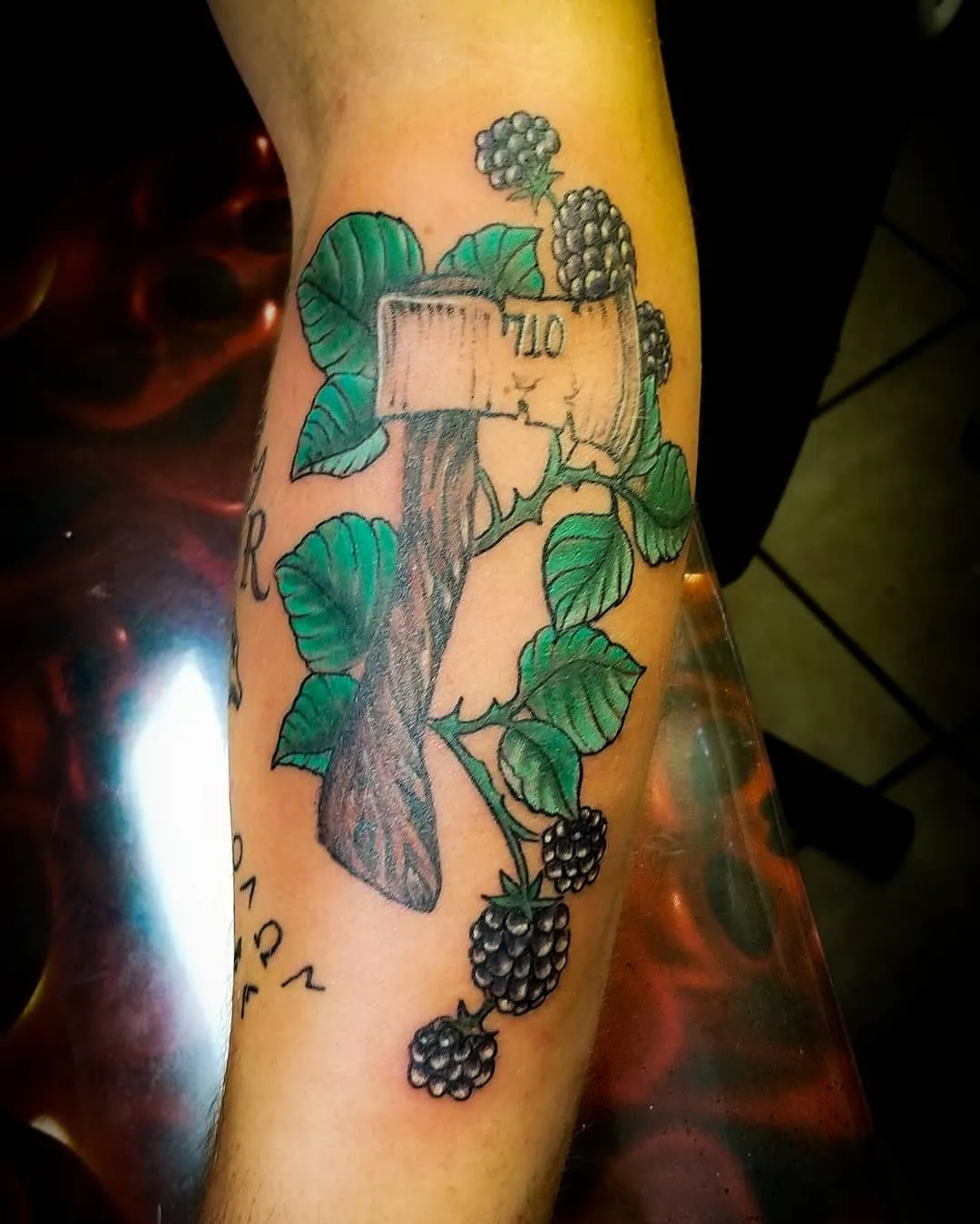 black & grey realism tattoo by Pete Delia at Fallen Raven Tattoo Studio in Simpsonville, SC