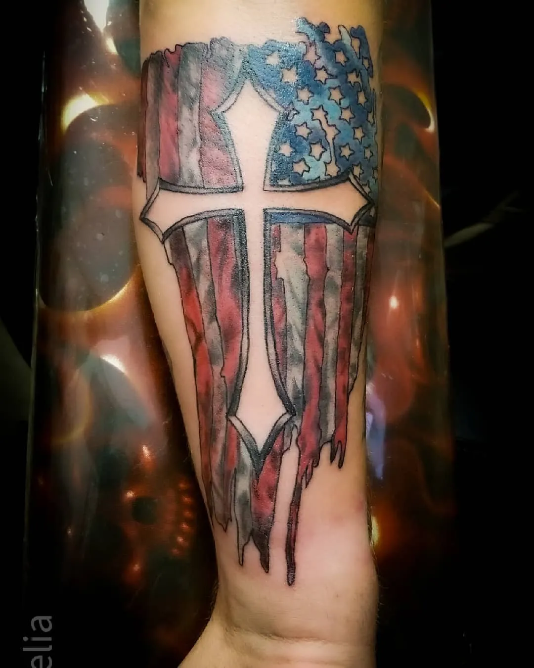black & grey realism tattoo by Pete Delia at Fallen Raven Tattoo Studio in Simpsonville, SC