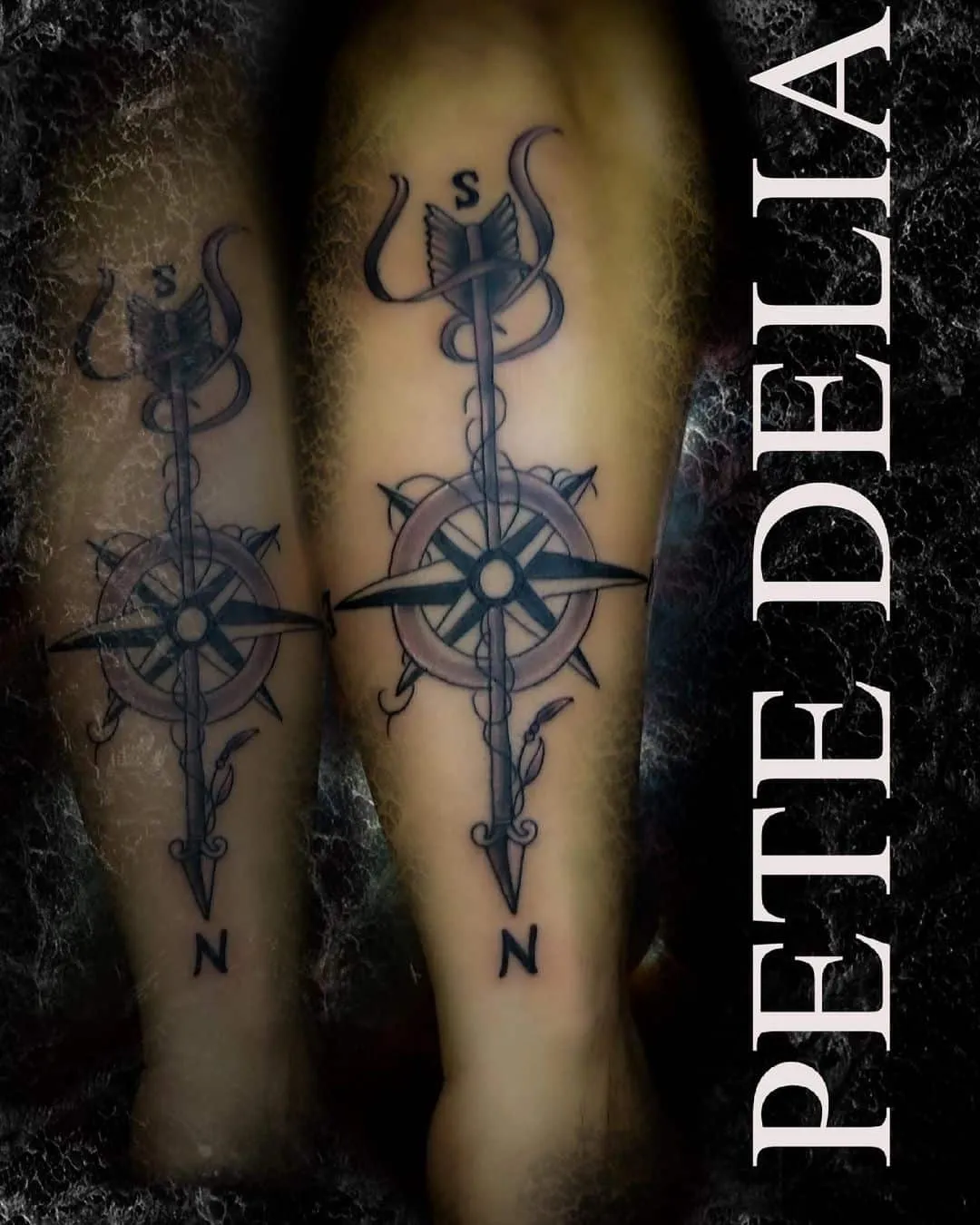 black & grey realism tattoo by Pete Delia at Fallen Raven Tattoo Studio in Simpsonville, SC