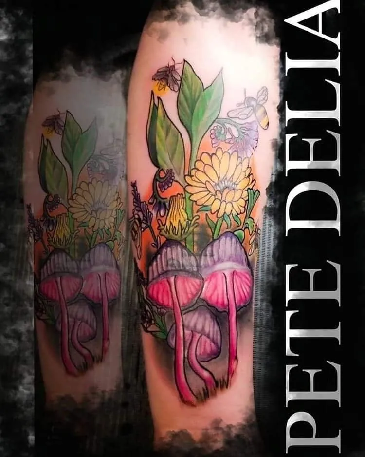 black & grey realism tattoo by Pete Delia at Fallen Raven Tattoo Studio in Simpsonville, SC