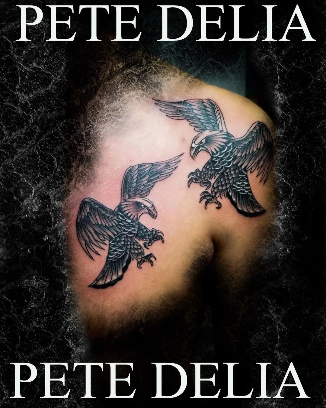 black & grey realism tattoo by Pete Delia at Fallen Raven Tattoo Studio in Simpsonville, SC