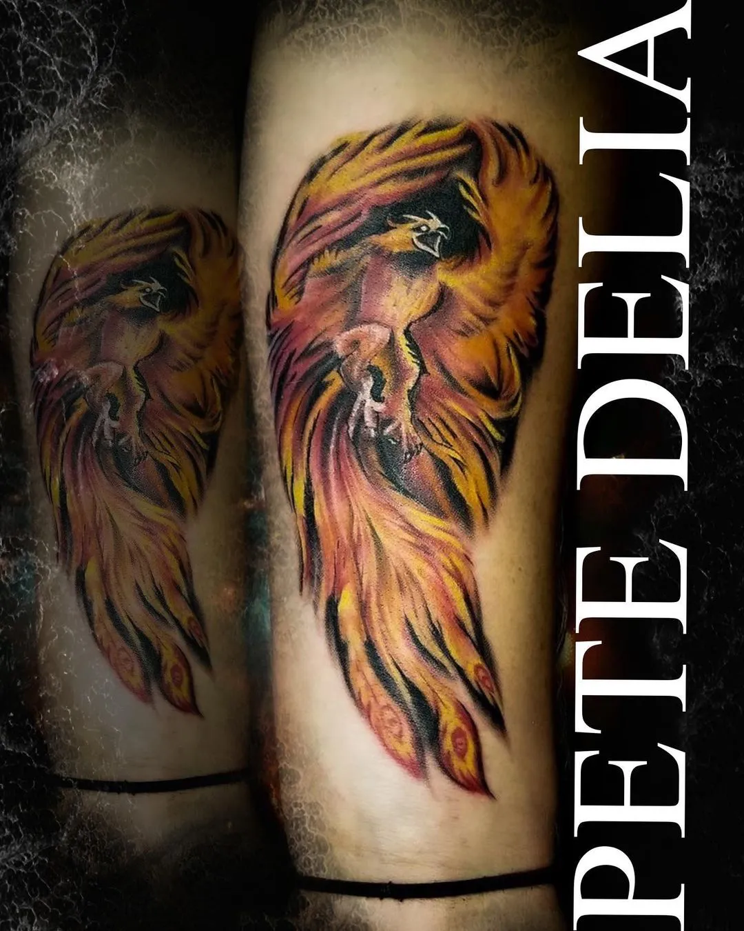 black & grey realism tattoo by Pete Delia at Fallen Raven Tattoo Studio in Simpsonville, SC