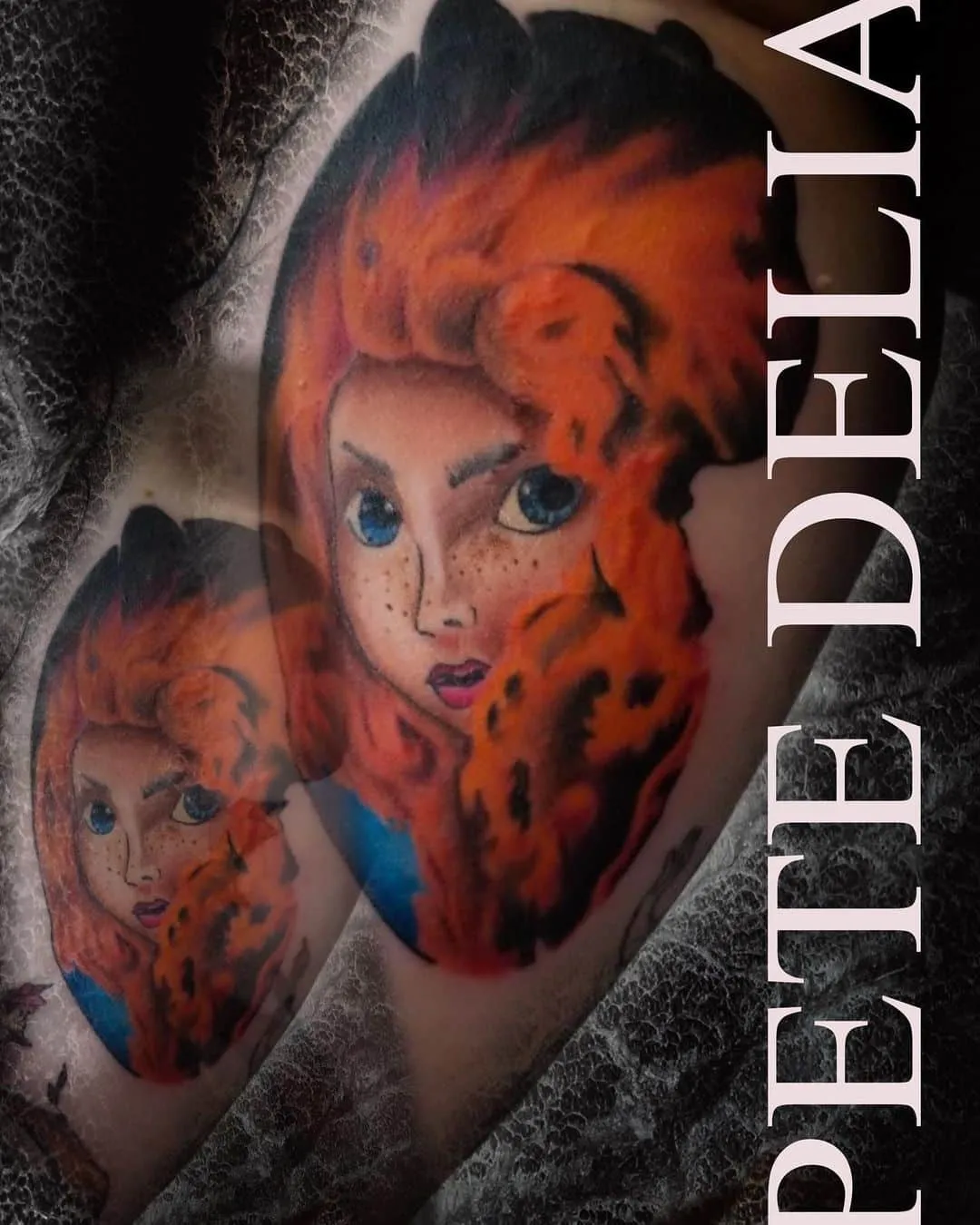 black & grey realism tattoo by Pete Delia at Fallen Raven Tattoo Studio in Simpsonville, SC