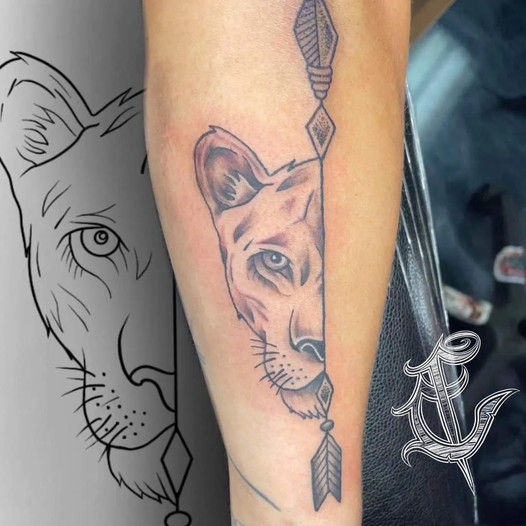 custom tattoos tattoo by TJ Cornelius at Fallen Raven Tattoo Studio in Simpsonville, SC